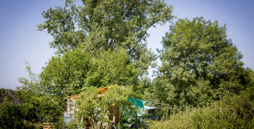 Toiletterie des piraculteurs Creysse, Douche, Kitchinette, WC