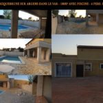 Bas de Villa à Roquebrune sur Argens dans le Var - 6 couchages - 100m carré avec piscine