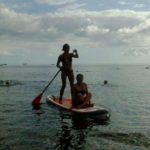 Sortie en Paddle petit Malendure, Guadeloupe