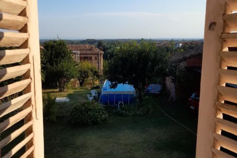 Vue de la chambre à la casa delle caramelle, Airbnjune